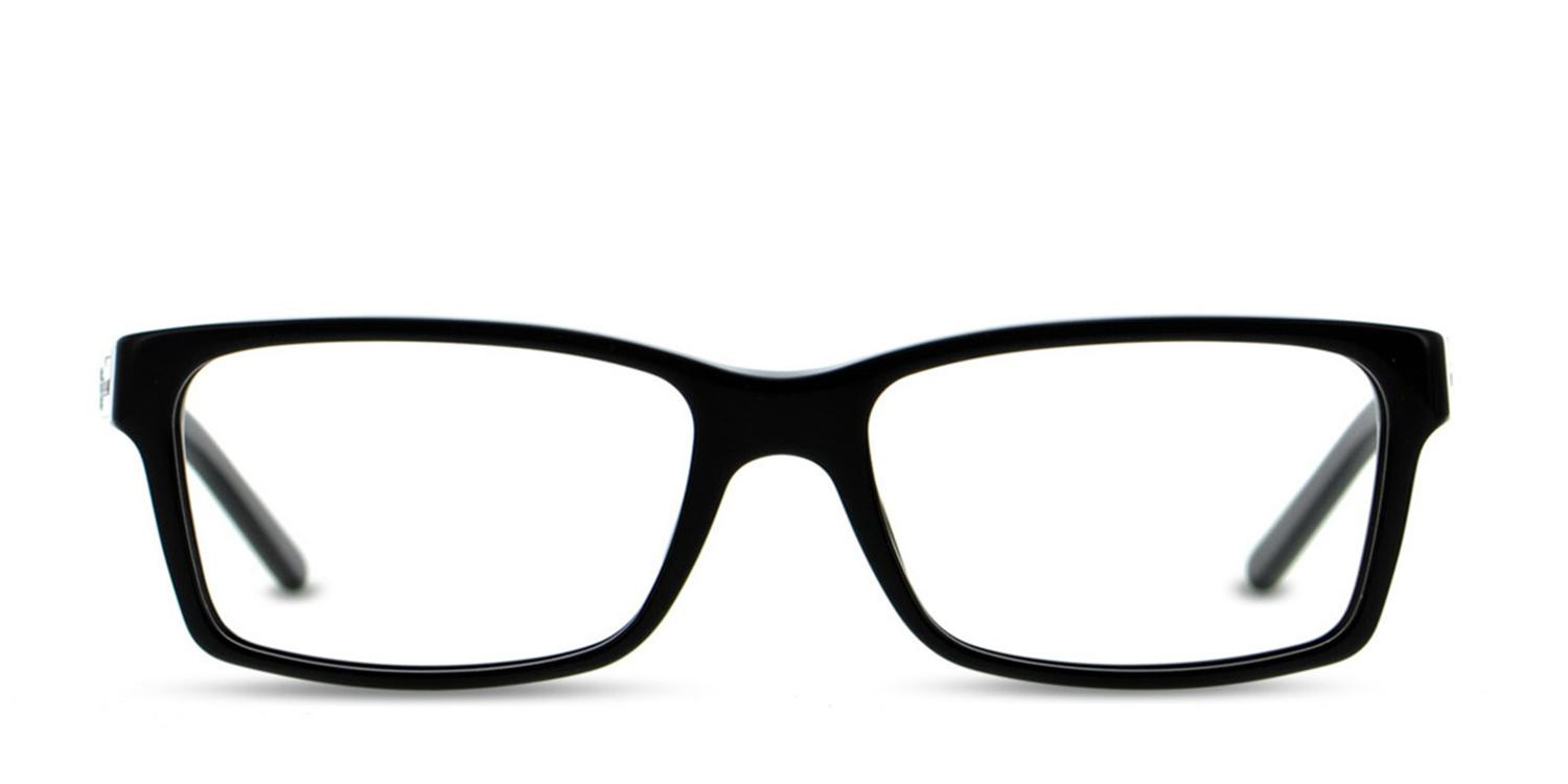 Burberry BE2108 Black glasses - Black - Frontal View