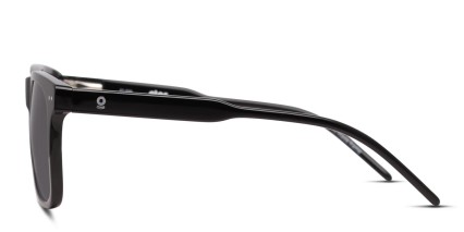 Olos A Plus Kids Shiny Black glasses - Shiny Black - Side View