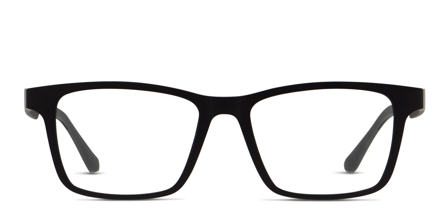 Revel Resolve Black w/Clip-On glasses - Black - Frontal View