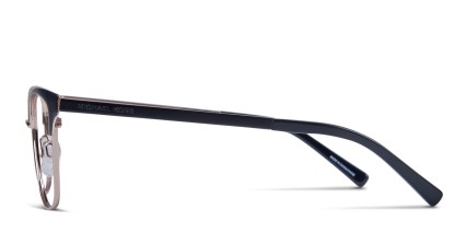 Michael Kors Adrianna IV Black w/Rose Gold glasses - Black / Rose Gold - Side View