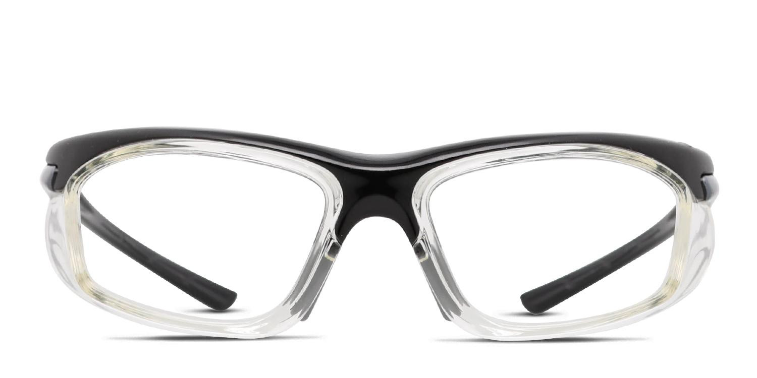 Pentax A2500 Black, Clear glasses - Black / Clear - Frontal View