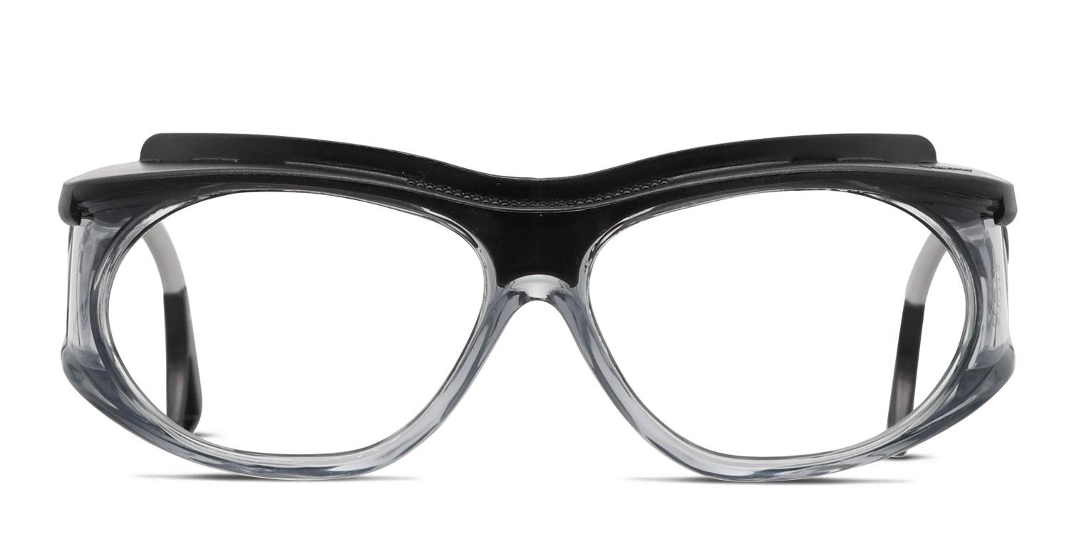 Pentax Eagle Black, Gray, Clear glasses - Black / Gray / Clear - Frontal View