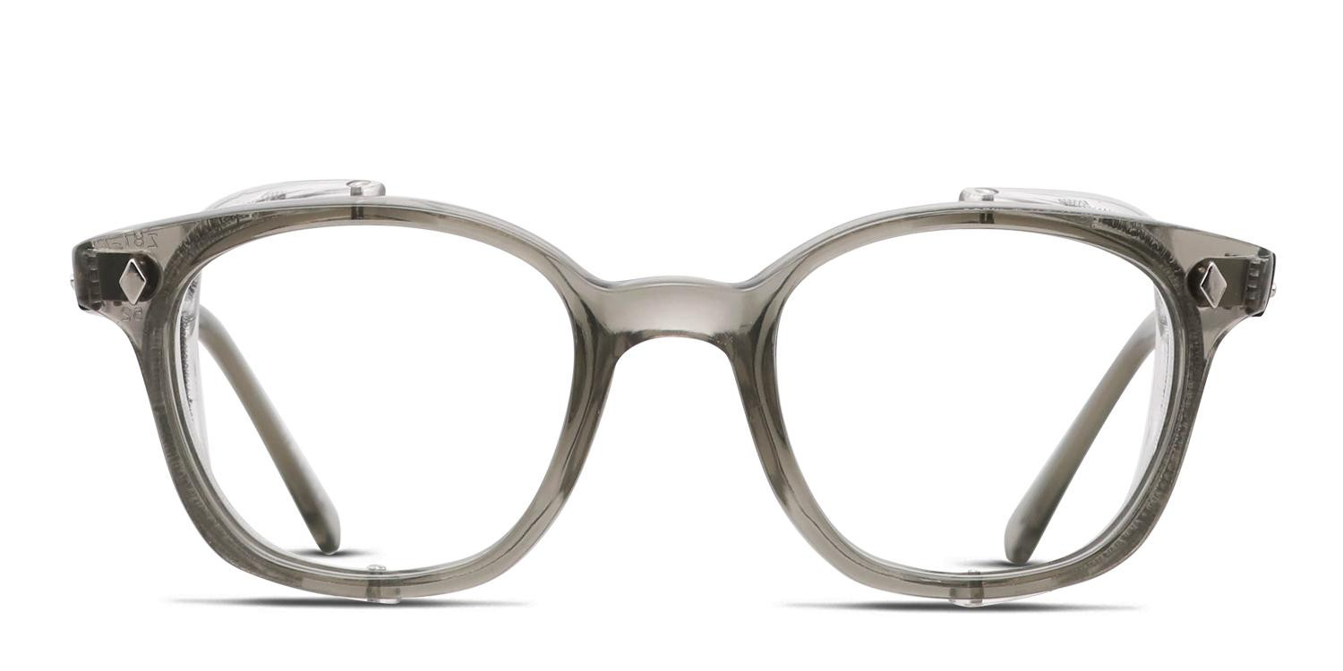 Pentax F9900 w/Breeze Catchers Gray/Clear glasses - Gray / Clear - Frontal View