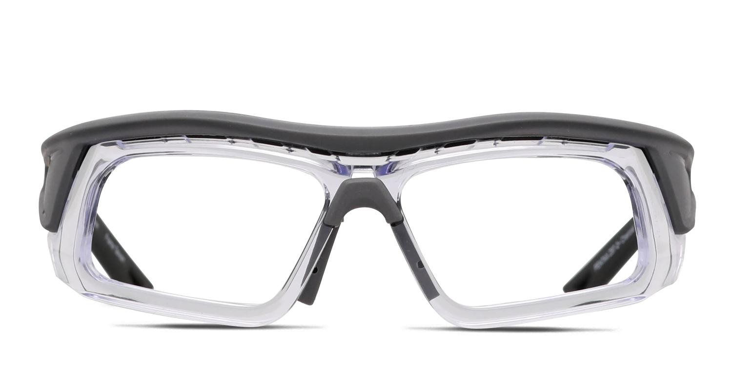 Pentax ZT400 Gray, Clear glasses - Gray / Clear - Frontal View
