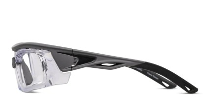 Pentax ZT400 Gray, Clear glasses - Gray / Clear - Side View