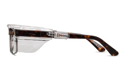 Pentax Classic 4 Brown, Tortoise, Gunmetal glasses - Brown / Tortoise / Gunmetal - Side View