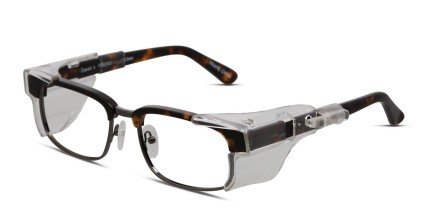 Pentax Classic 4 Brown, Tortoise, Gunmetal glasses - Brown / Tortoise / Gunmetal - Angle View