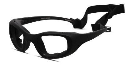 Pentax Maxim Air Seal Black glasses - Black - Angle View