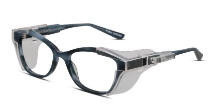 Pentax Classic 12 Blue glasses - Blue - Angle View