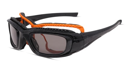 Pentax ZT45-6 Shiny Black glasses - Shiny Black - Angle View