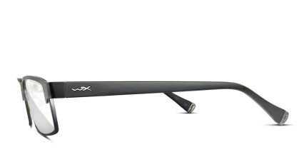 Wiley X Fusion Black, Gunmetal glasses - Black / Gunmetal - Side View