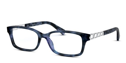 Coach HC6148 Blue , Tortoise glasses - Blue / Tortoise - Angle View