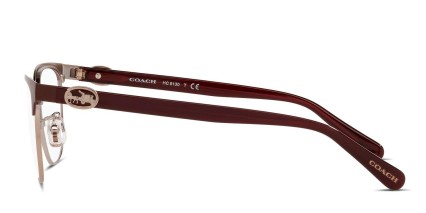 Coach HC5130 Red, Gold glasses - Red / Gold - Side View