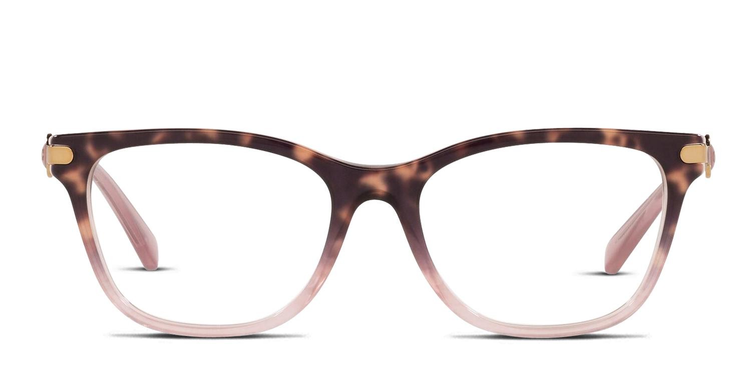 Coach HC6176 Tortoise, Pink, Rose Gold glasses - Tortoise / Pink / Gold - Frontal View