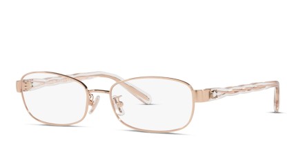 Coach HC5138 Gold , Pink glasses - Gold / Pink - Angle View