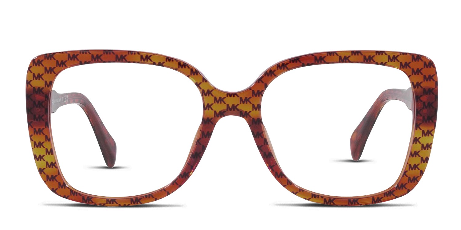 Michael Kors MK4104U Perth Brown glasses - Brown - Frontal View