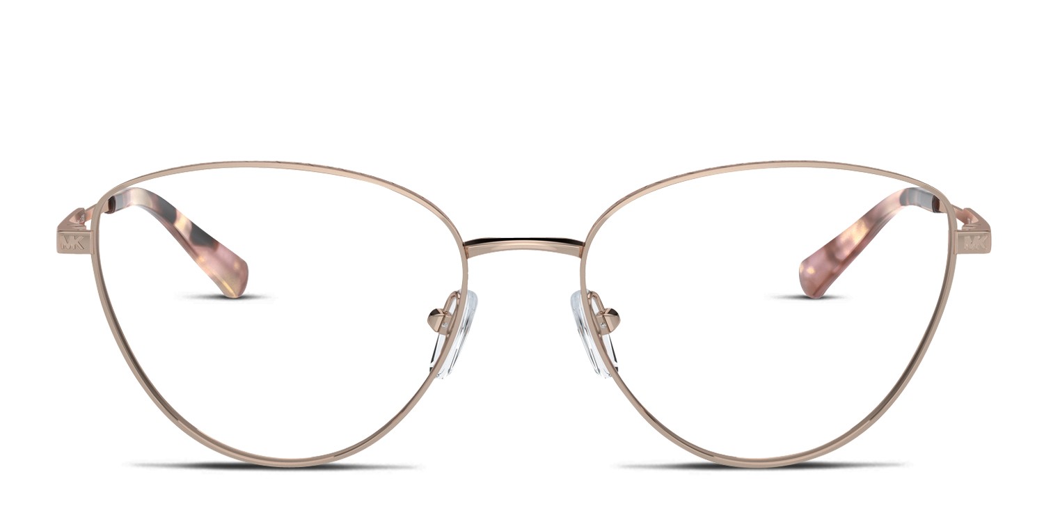 Michael Kors MK3070 Crested Butte Pink, Gold glasses - Pink / Gold - Frontal View