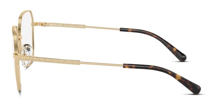 Michael Kors MK3071 Avignon Gold glasses - Gold - Side View