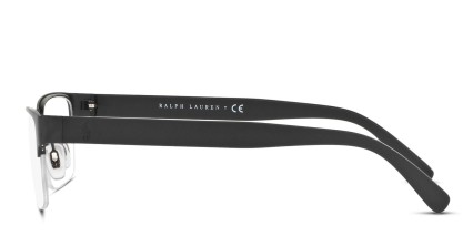 Polo Ralph Lauren PH1164 Matte Black glasses - Matte Black - Side View