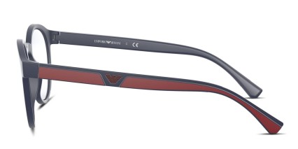 Emporio Armani EA4152 w/Clip-On Blue glasses - Blue - Side View