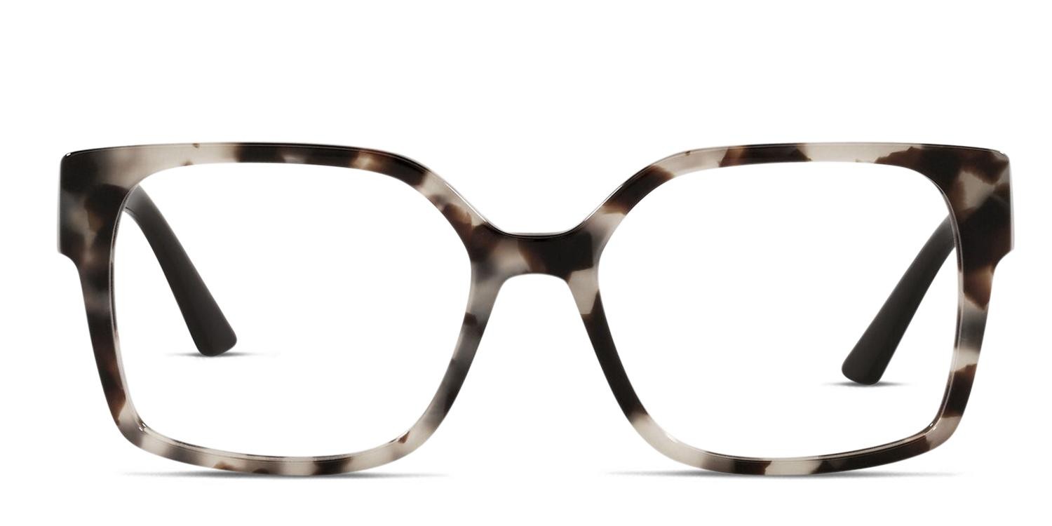 Prada PR 10WV Tortoise, Beige glasses - Tortoise / Beige - Frontal View
