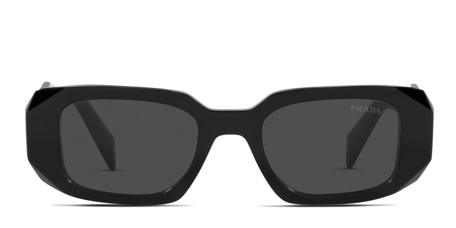 Prada PR17WS Symbole Shiny Black glasses - Shiny Black - Frontal View