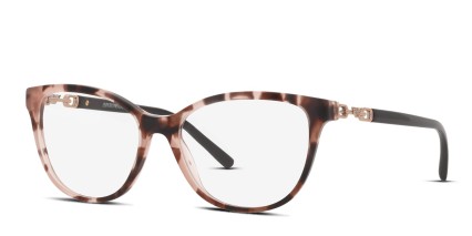 Emporio Armani EA3190 Pink glasses - Pink - Angle View