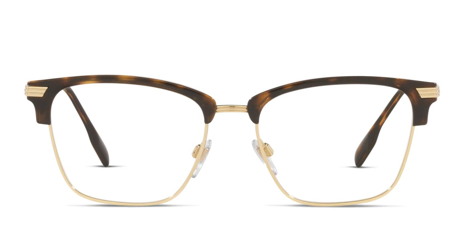 Burberry BE2359 Pearce Tortoise, Gold glasses - Tortoise / Gold - Frontal View