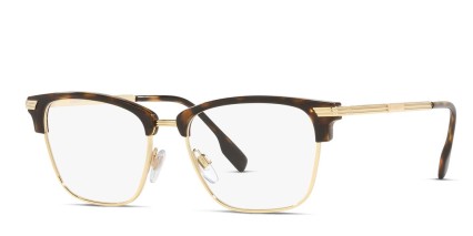 Burberry BE2359 Pearce Tortoise, Gold glasses - Tortoise / Gold - Angle View