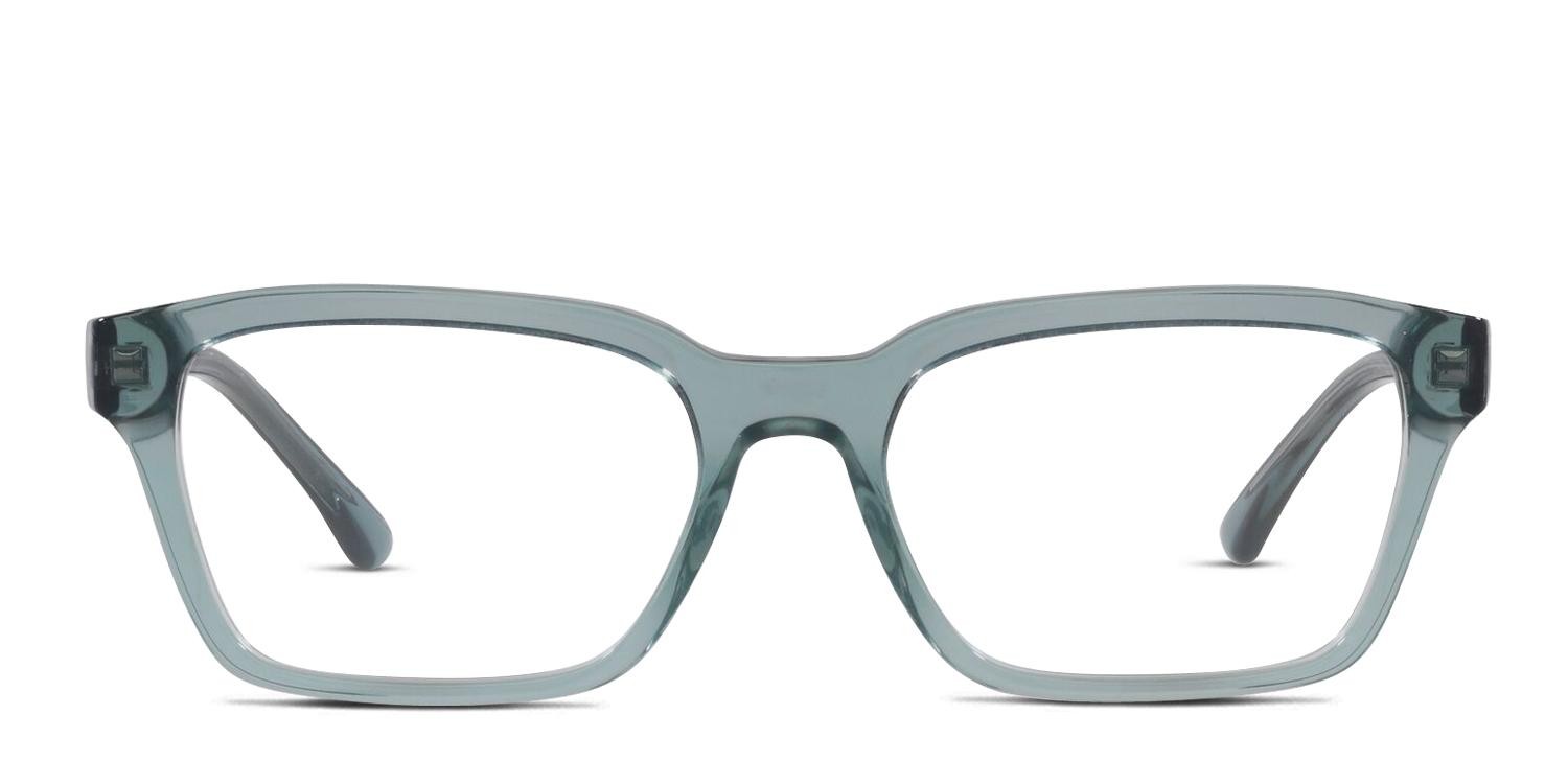Emporio Armani EA3192 Blue, Clear glasses - Blue / Clear - Frontal View