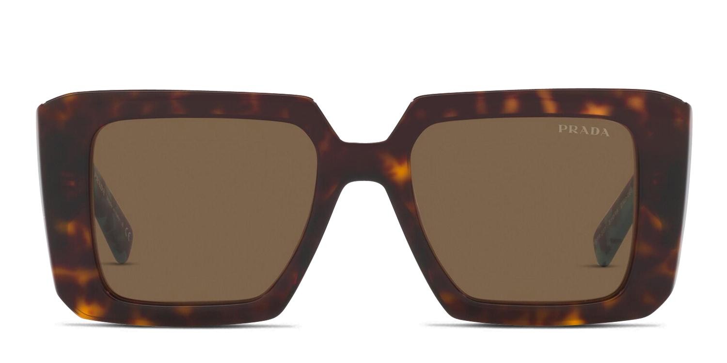 Prada PR 23YS Tortoise glasses - Tortoise - Frontal View