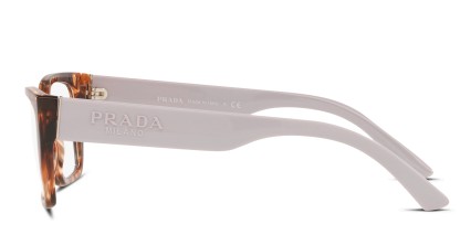 Prada PR11YV Gold, Tortoise glasses - Gold / Tortoise - Side View