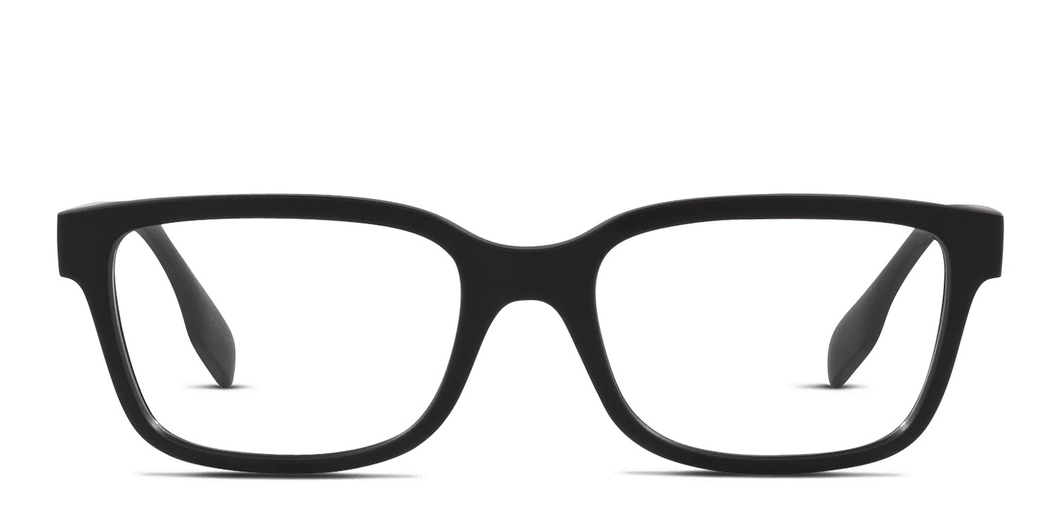 Burberry BE2379U Charlie Black glasses - Black - Frontal View