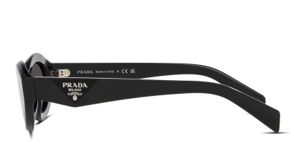 Prada PR26ZS Shiny Black glasses - Shiny Black - Side View