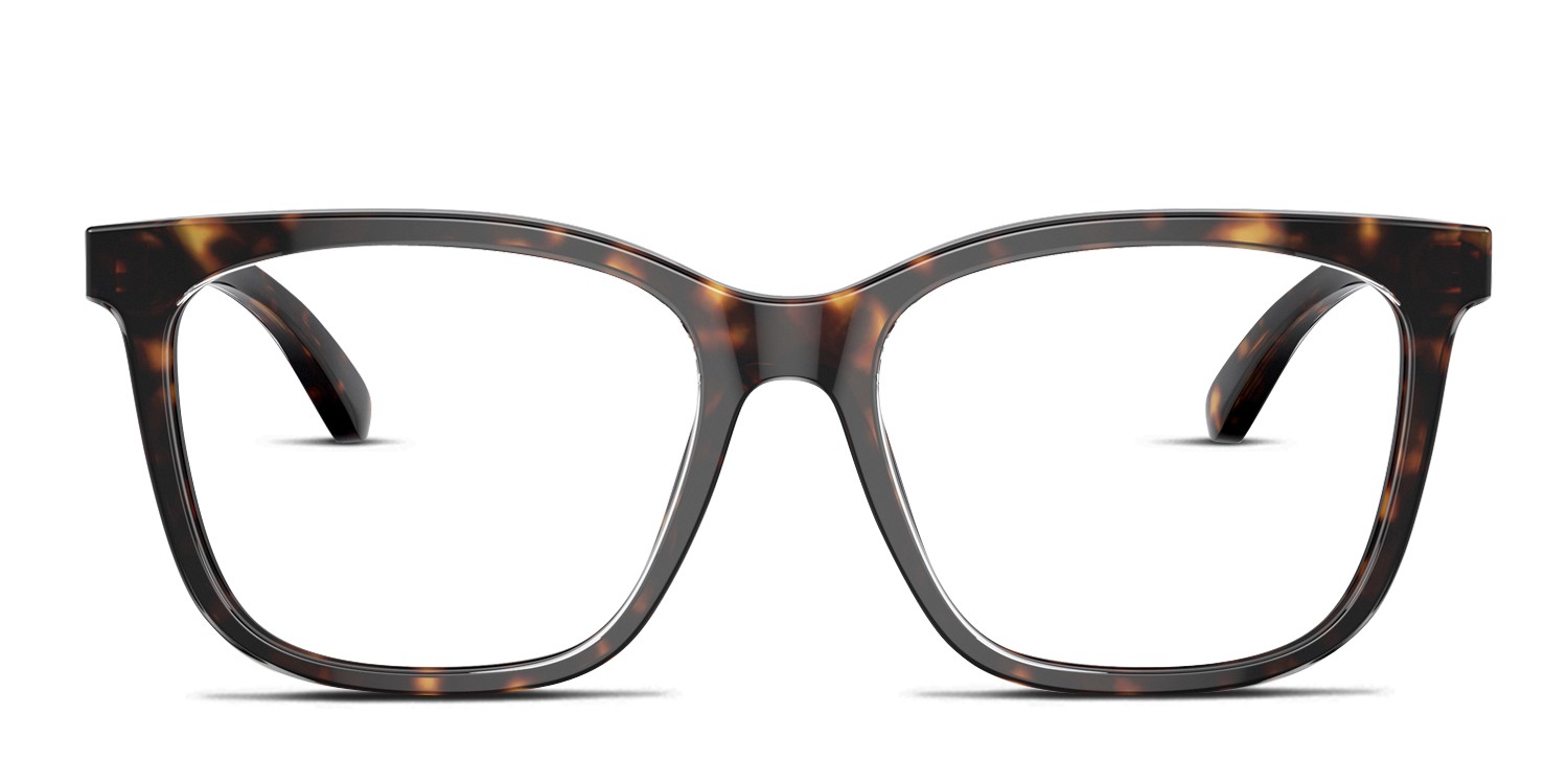 Emporio Armani EA3228 Tortoise, Clear glasses - Tortoise / Clear - Frontal View