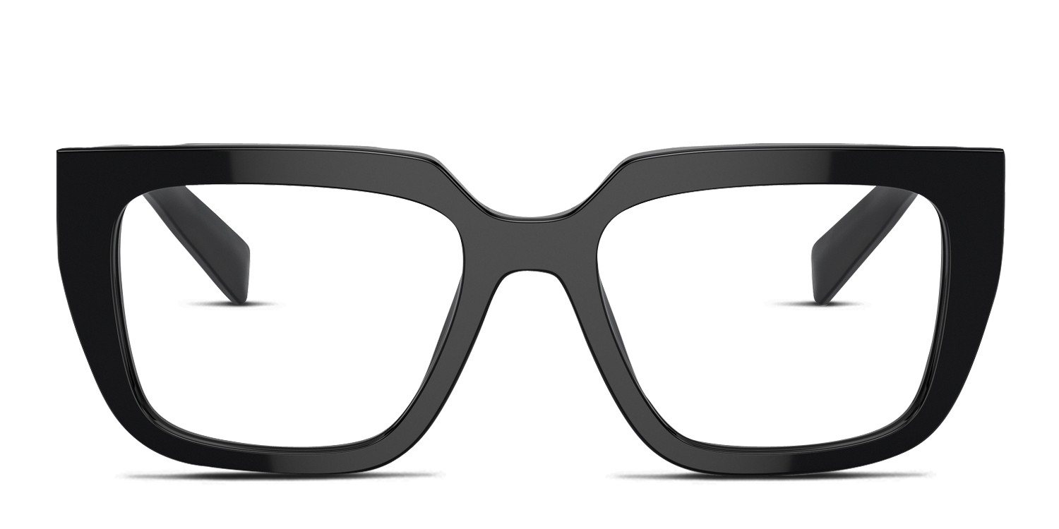 Prada PRA03V Black glasses - Black - Frontal View