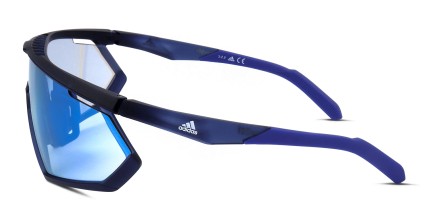 Adidas SP0001 Blue glasses - Blue - Side View