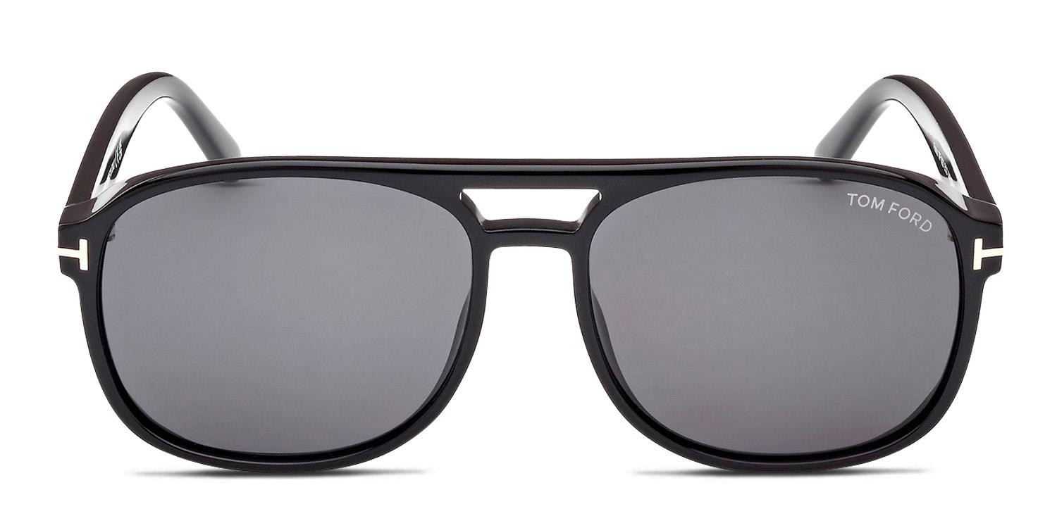 Tom Ford TF1022 Rosco Shiny Black glasses - Shiny Black - Frontal View