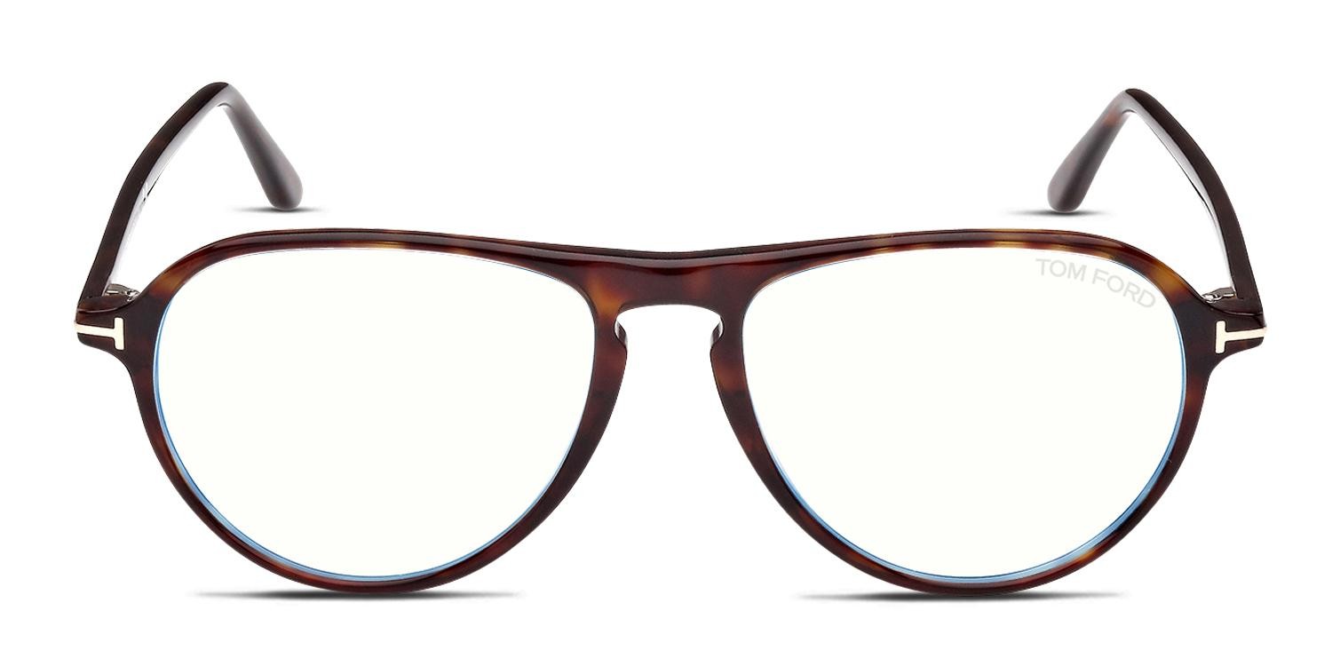 Tom Ford TF5869-B Brown, Tortoise glasses - Brown / Tortoise - Frontal View