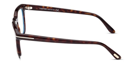 Tom Ford TF5870-B Brown, Tortoise glasses - Brown / Tortoise - Side View