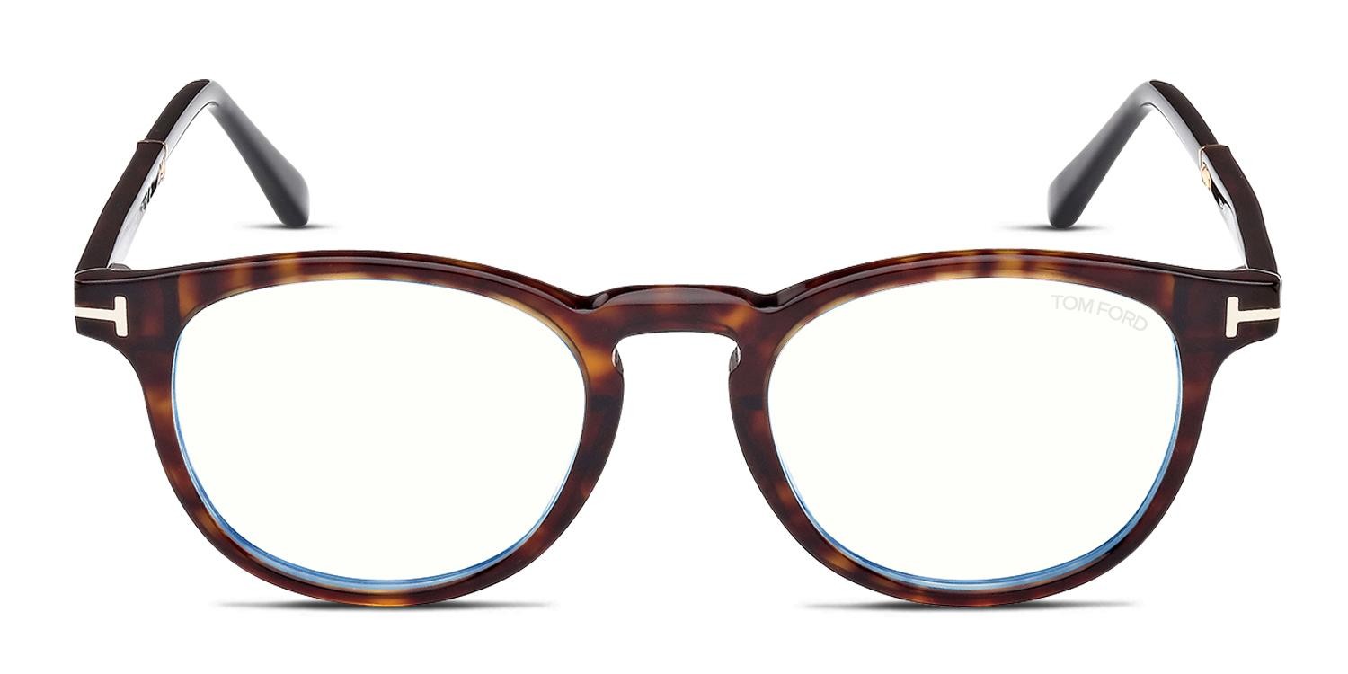 Tom Ford TF5891-B Tortoise glasses - Tortoise - Frontal View