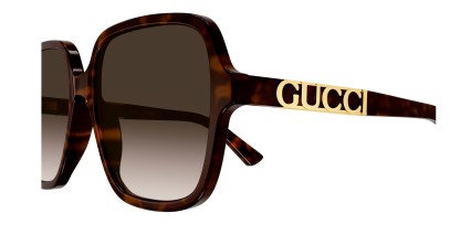 Gucci GG1189S Brown, Tortoise glasses - Brown / Tortoise - Side View